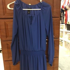 Blue dress from White House black market
